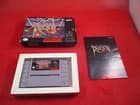 Raiden Trad Super Nintendo SNES COMPLETE w/ Box manual game WORKS!
