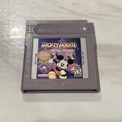 Disney's Mickey Mouse: Magic Wands (Nintendo Game Boy, 1998) Cartridge Only