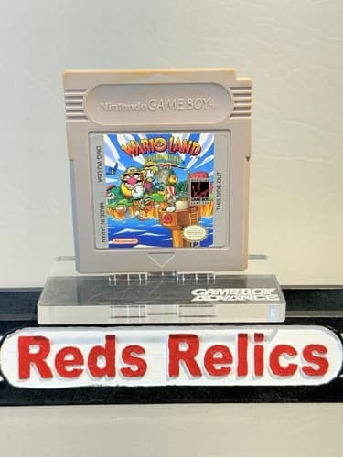 Wario Land Super Mario Land 3 Nintendo Gameboy Cartridge *New Save Battery*