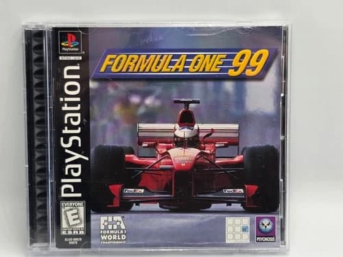 Formula One 99 (Sony PlayStation 1 PS1, 1999) Complete CIB w/ Registration Card