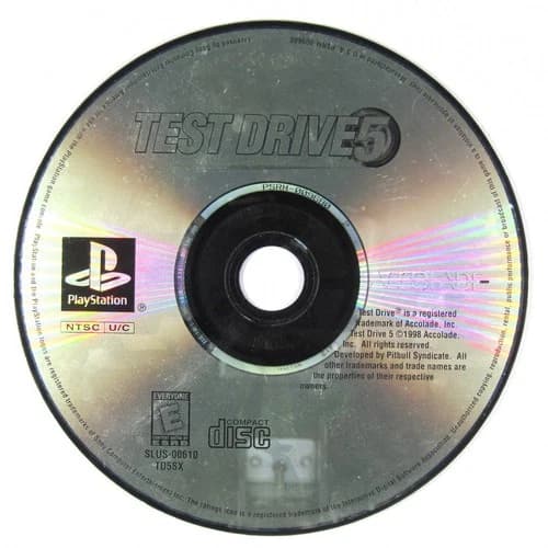 Test Drive 5 Playstation Authentic Tested Disc Only
