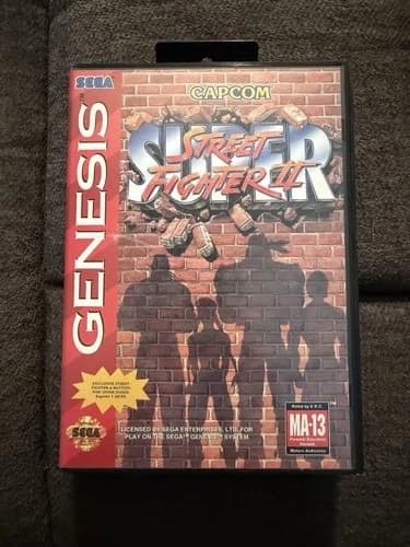 Super Street Fighter II (Sega Genesis, 1994) CIB With Reg Card