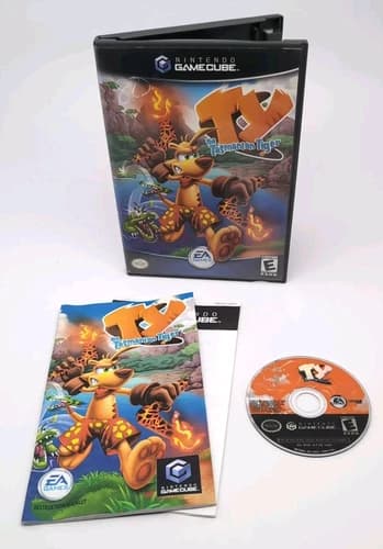 TY the Tasmanian Tiger - Nintendo GameCube - Tested - Complete
