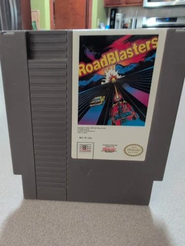 Nintendo Entertainment System NES Road Blasters Roadblasters Tested