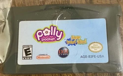 Nintendo DSI Polly Pocket Game “Super Splash Island” GBA (Game Boy Advance)