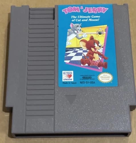 Nintendo NES Tom & Jerry (Cleaned, Tested & Working)