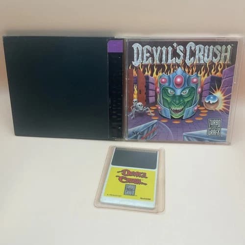 Turbo Grafx 16 - DEVIL'S CRUSH - CIB- Tested