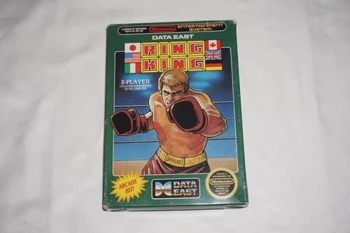 Ring King (Nintendo NES) Complete in Box CIB