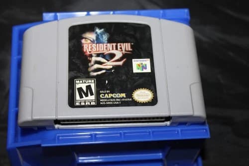 Resident Evil 2 for Nintendo 64 N64 Tested/Working AUTHENTIC cartridge only