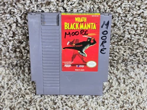 Wrath Of The Black Manta (Nintendo Entertainment System NES) Cartridge Only