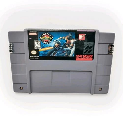 Power Rangers Zeo Battle Racers (Super Nintendo SNES, 1996) Authentic Original