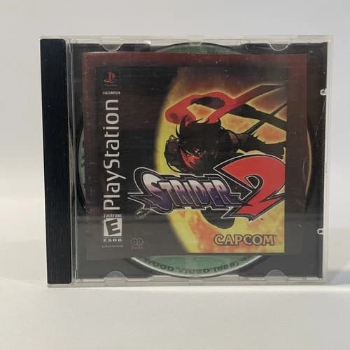 Strider 2 PS1 Sony PlayStation Capcom Action Platformer Video Game Disc Only