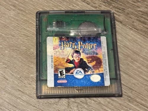 Harry Potter and the Chamber of Secrets Nintendo Game Boy Color Cleaned Tested