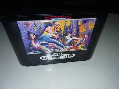 Streets of Rage Sega Genesis Cartridge Only Authentic Tested & Working