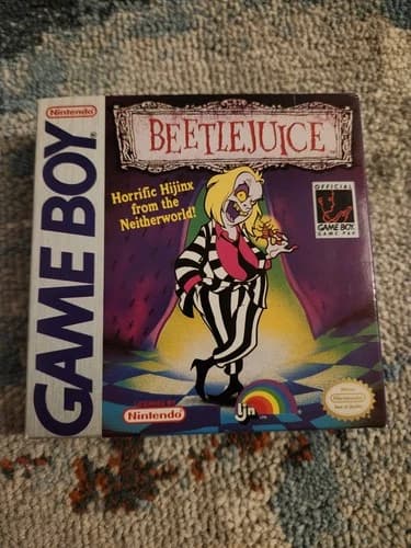 Beetlejuice USA CIB Nintendo Game Boy Classic