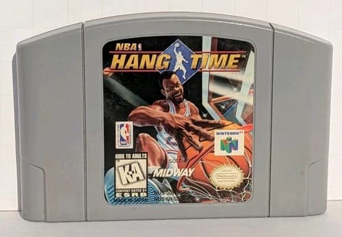 NBA Hangtime Nintendo 64 N64 Cartridge Only Tested Authentic Midway