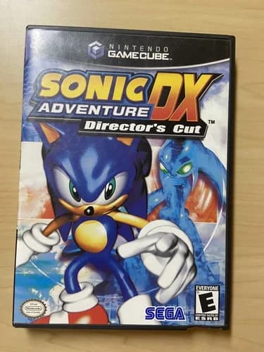 Sonic Adventure DX: Director's Cut (Nintendo GameCube, 2003), Complete CIB