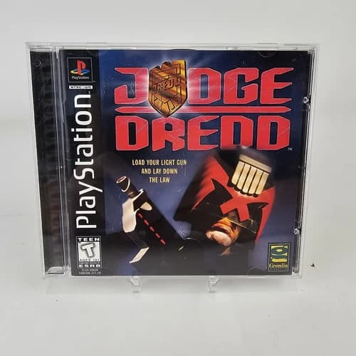 Judge Dredd (Sony PlayStation 1, 1998) CIB Complete