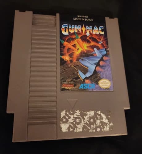 Gun-Nac NES AUTHENTIC RARE