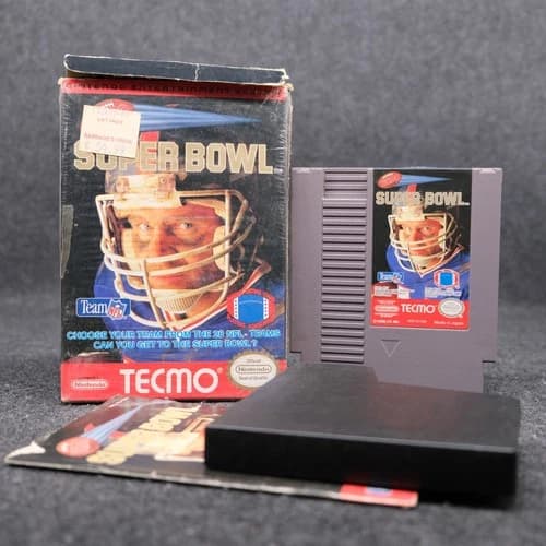 Tecmo Super Bowl (NES) CIB - Authentic Good Condition