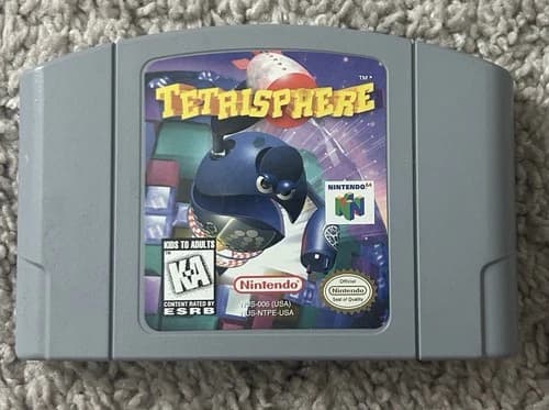 N64 Nintendo 64 Game - Tetrisphere Tetris