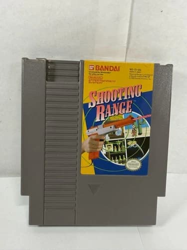 Shooting Range (Nintendo NES, 1989) AUTHENTIC Cartridge Only TESTED!