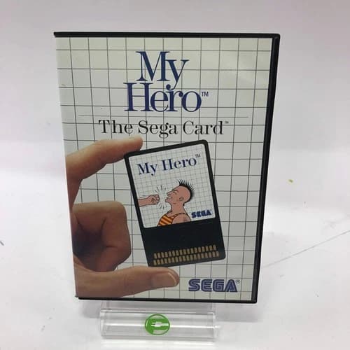 My Hero (Sega Master System, 1985) Complete in Box, CIB