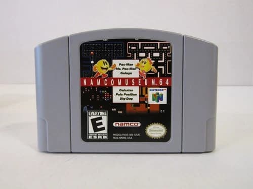 Namco Museum 64 AUTHENTIC Nintendo 64 N64 Game Cartridge
