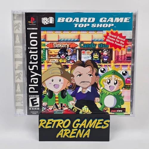 Board Game Top Shop (PlayStation 1 PS1) CIB COMPLETE