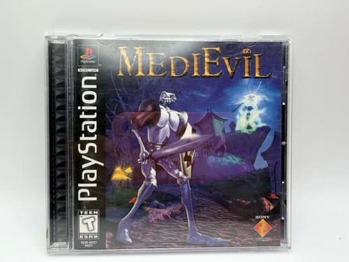 MediEvil (PlayStation 1 PS1) CIB Complete Tested Works