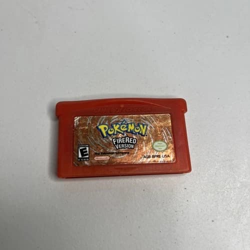 Pokemon FireRed Version Nintendo Gameboy Advance GBA, 2004, Authentic (Tested)
