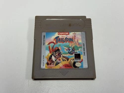 Disney’s TaleSpin (Nintendo Game Boy, 1991) Authentic • Tested & Working