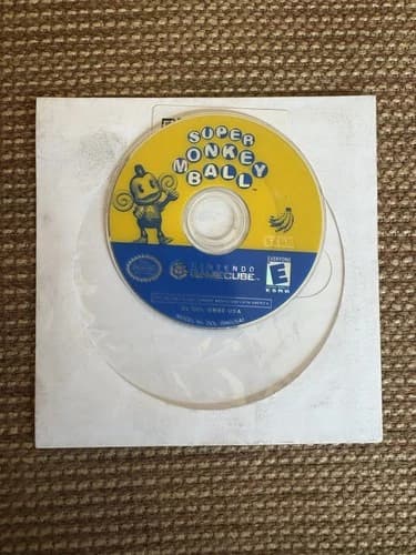 Super Monkey Ball (Nintendo GameCube, 2001)- Disc Only