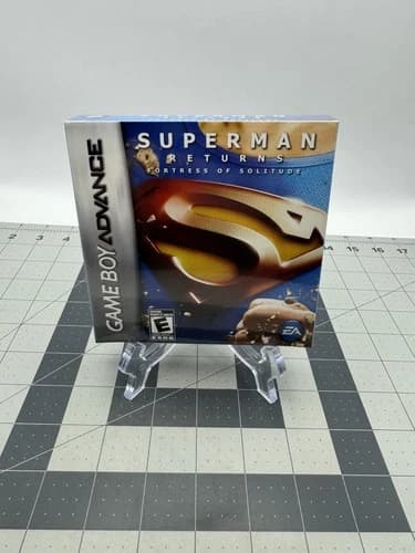 Superman Returns: Fortress of Solitude (Nintendo Game Boy Advance, 2006) new gba