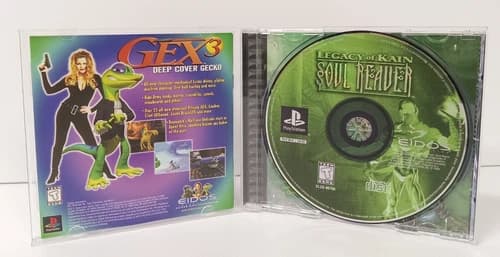 Legacy of Kain: Soul Reaver (Sony PlayStation 1 PS1, 1999) - CIB Complete, F/S!