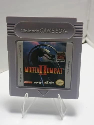 Mortal Kombat II 2 Original Nintendo Gameboy Game Authentic Tested & Working