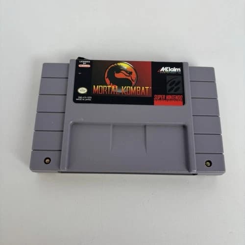 Mortal Kombat (Super Nintendo Entertainment System, 1993) SNES