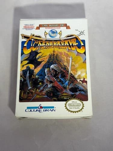 The Magic of Scheherazade (Nintendo Entertainment System, 1989)