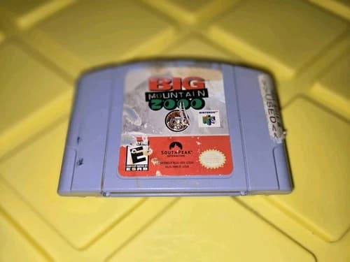 Big Mountain 2000 For Nintendo 64 N64 Tested Authentic
