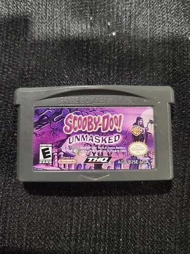 Scooby Doo Unmasked Nintendo Game Boy Advance GBA Authentic Cartridge Only