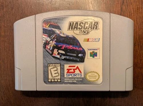 Nascar '99 (Nintendo 64, N64) Authentic N64 Game Cartridge Tested