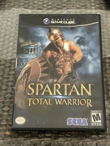 Spartan: Total Warrior Nintendo GameCube Complete w Manual,Reg Card VG Cond