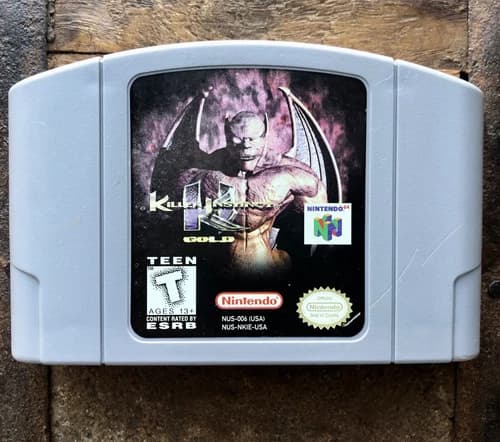 Killer Instinct Gold (Nintendo 64, 1997) AUTHENTIC N64 Cartridge Only NUS-006