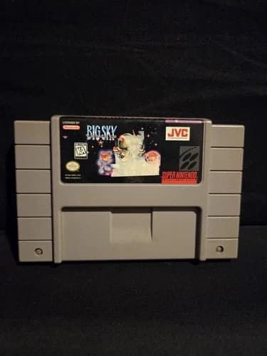 BIG SKY TROOPER SUPER NINTENDO SNES GAME CARTRIDGE ONLY AUTHENTIC