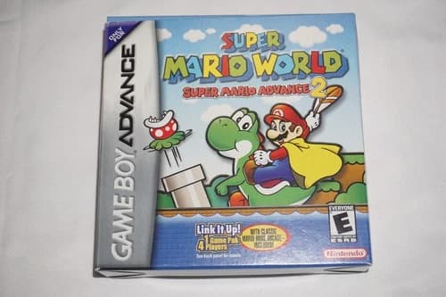 Super Mario Advance 2 World (Game Boy Advance GBA) Complete in Box CIB