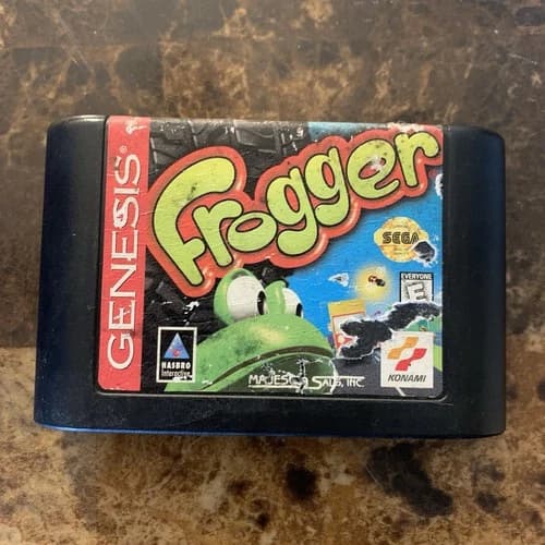 Tested Frogger Sega Genesis 1998 cart only