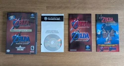 The Legend of Zelda: Ocarina of Time Master Quest GameCube CIB. Clean Disk!