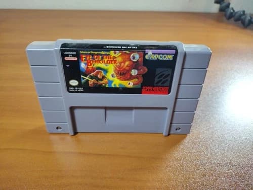 Advanced Dungeons & Dragons Eye of the Beholder (Super Nintendo SNES) Authentic