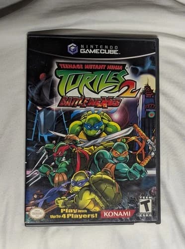 Teenage Mutant Ninja Turtles 2 Battle Nexus GameCube CIB Complete