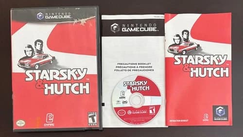 Starsky and Hutch - Nintendo Gamecube GC - Complete CIB w/ Manual